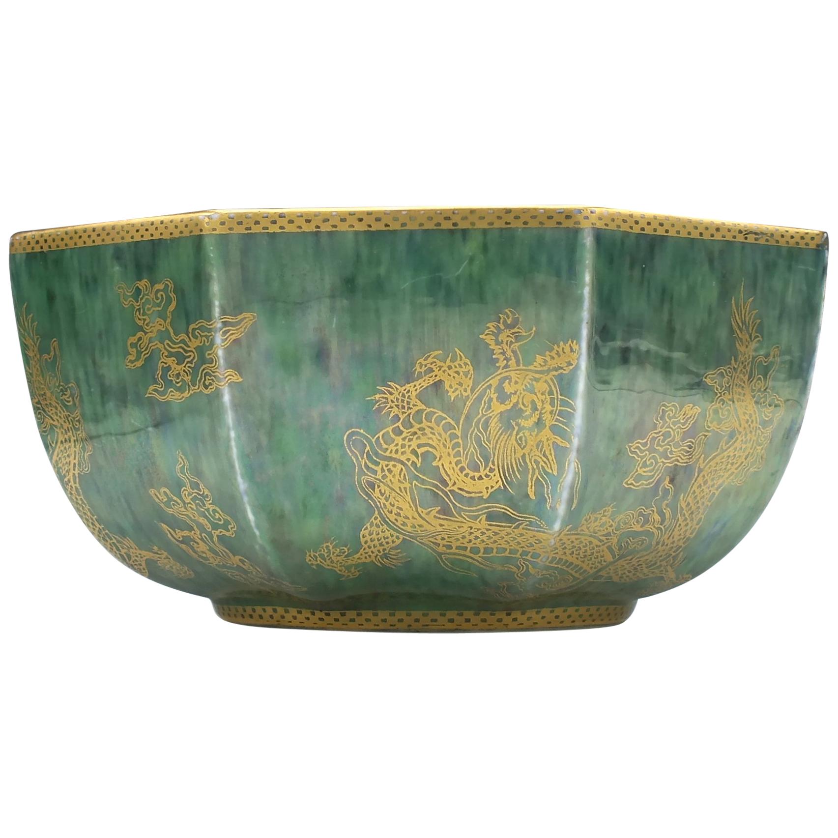 Wedgwood Fairyland Celestial Dragons Lustre Bowl, circa 1920