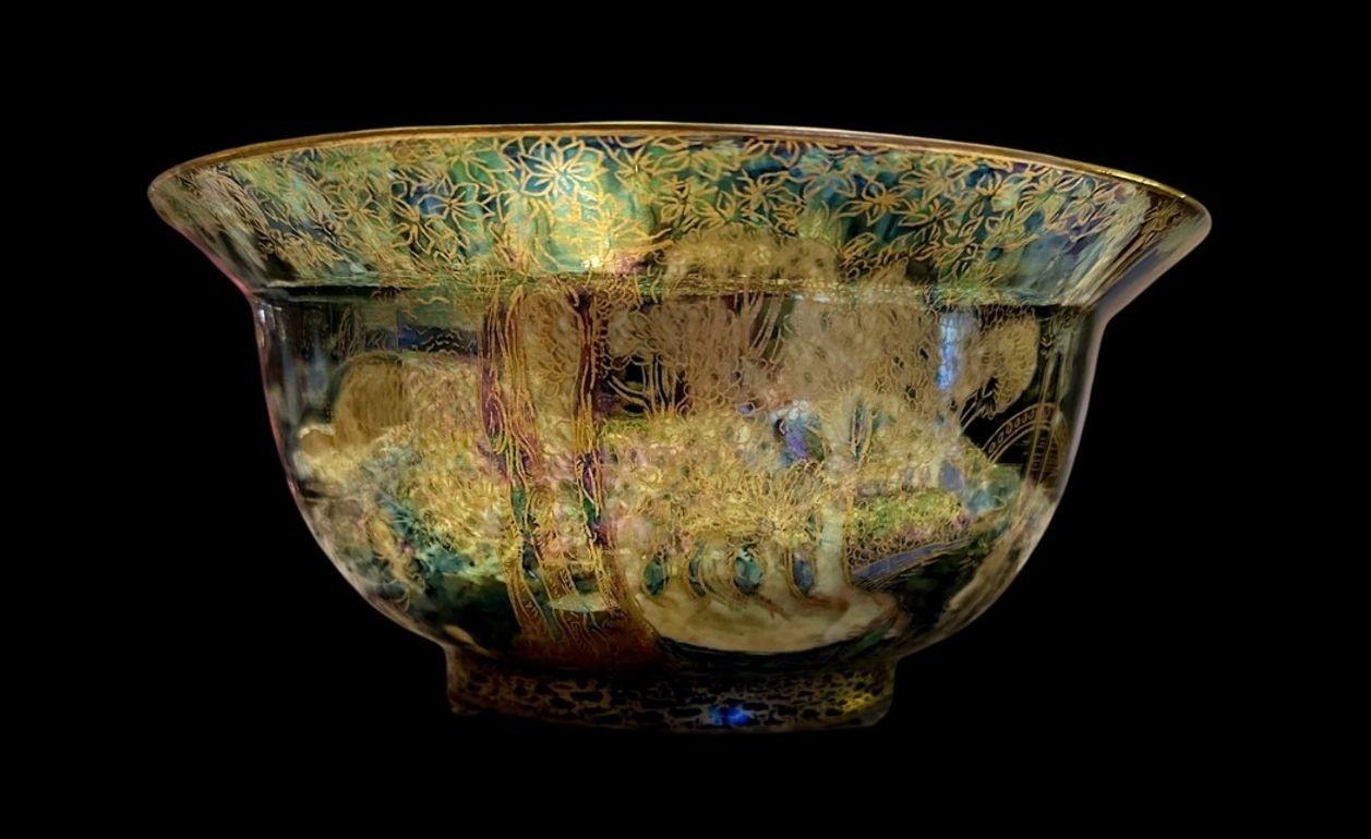 Porcelain Wedgwood Fairyland Lustre Bowl For Sale