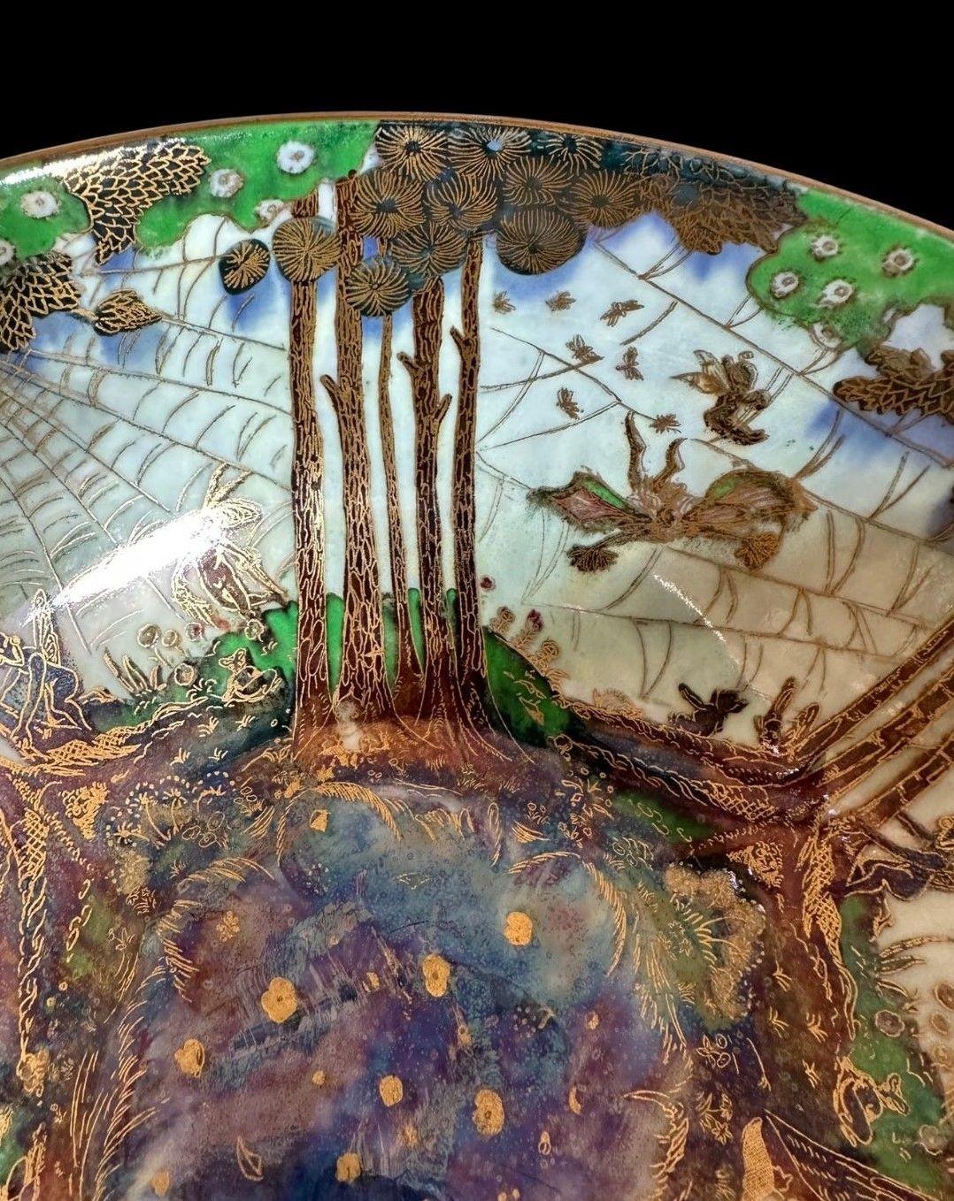 Porcelain Wedgwood Fairyland Lustre Bowl