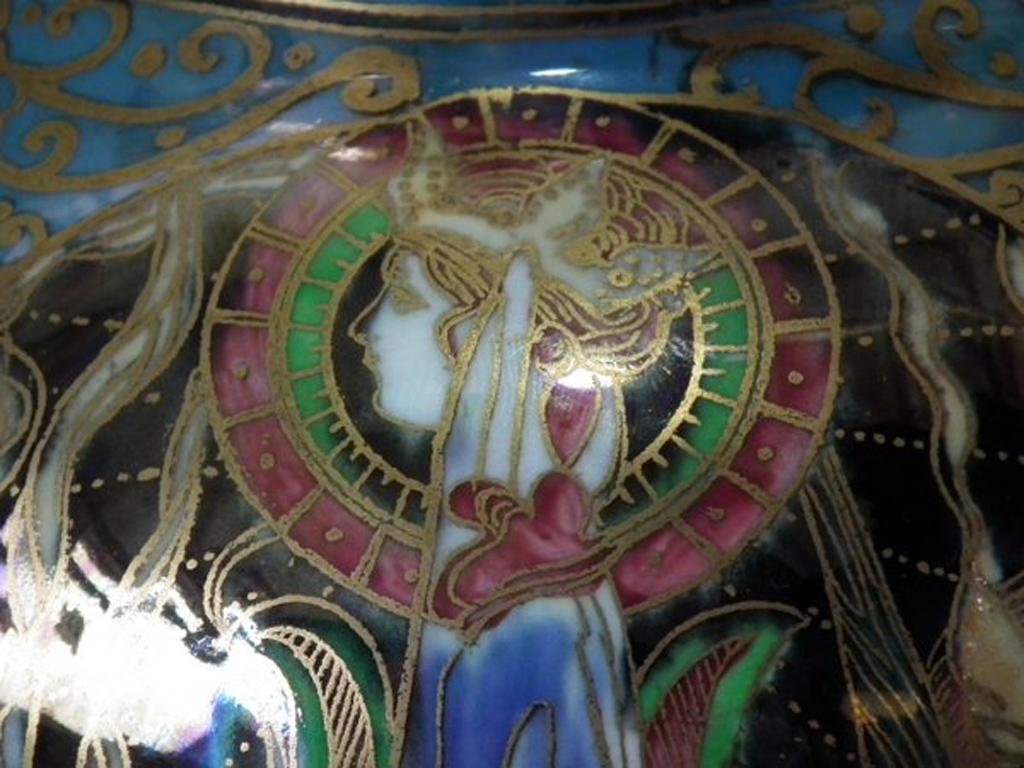 Art Deco Wedgwood Fairyland Lustre Candlemas Vase