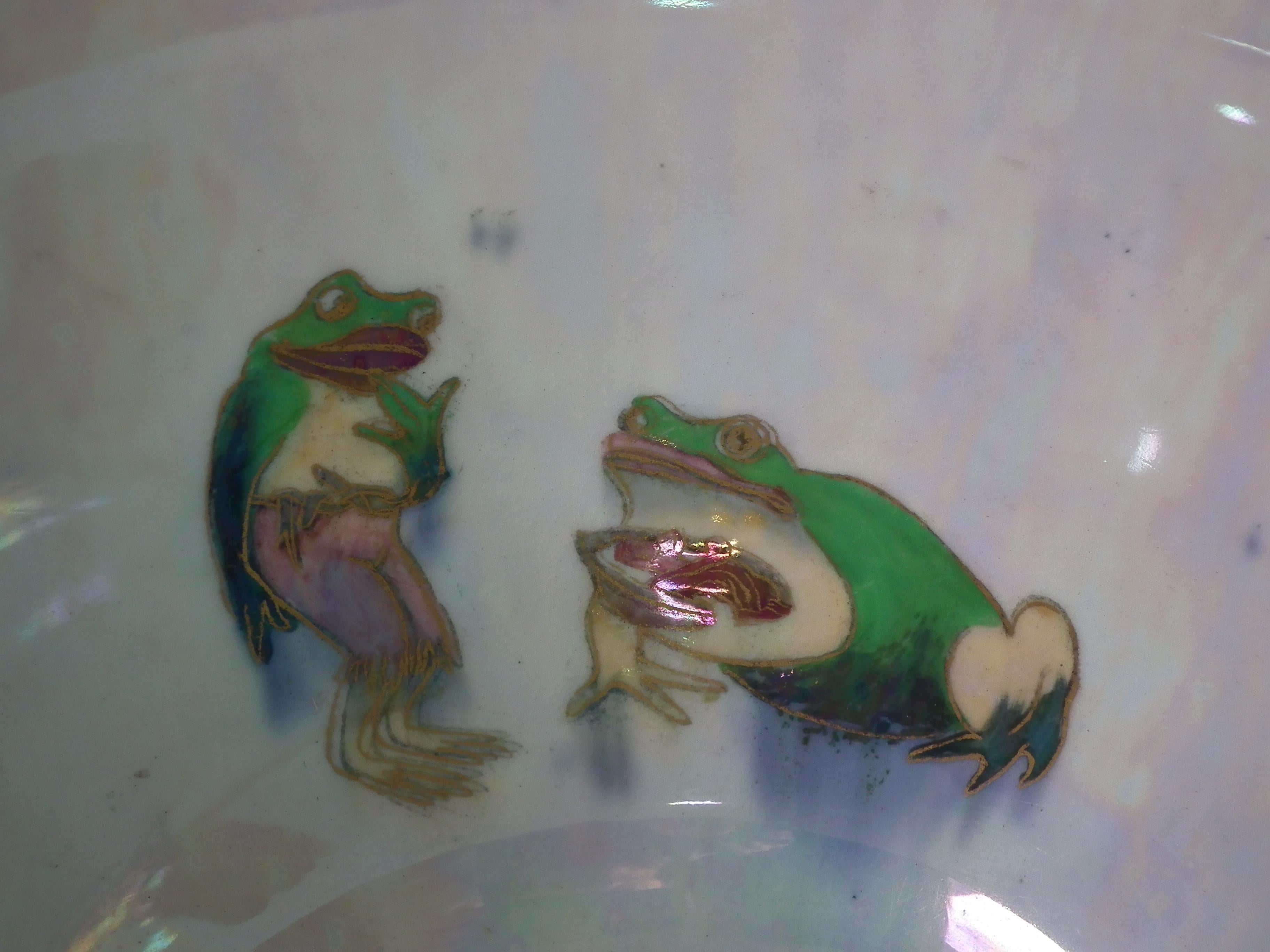 Early 20th Century Wedgwood Fairyland Lustre 'Firbolgs' Antique Centre Bowl
