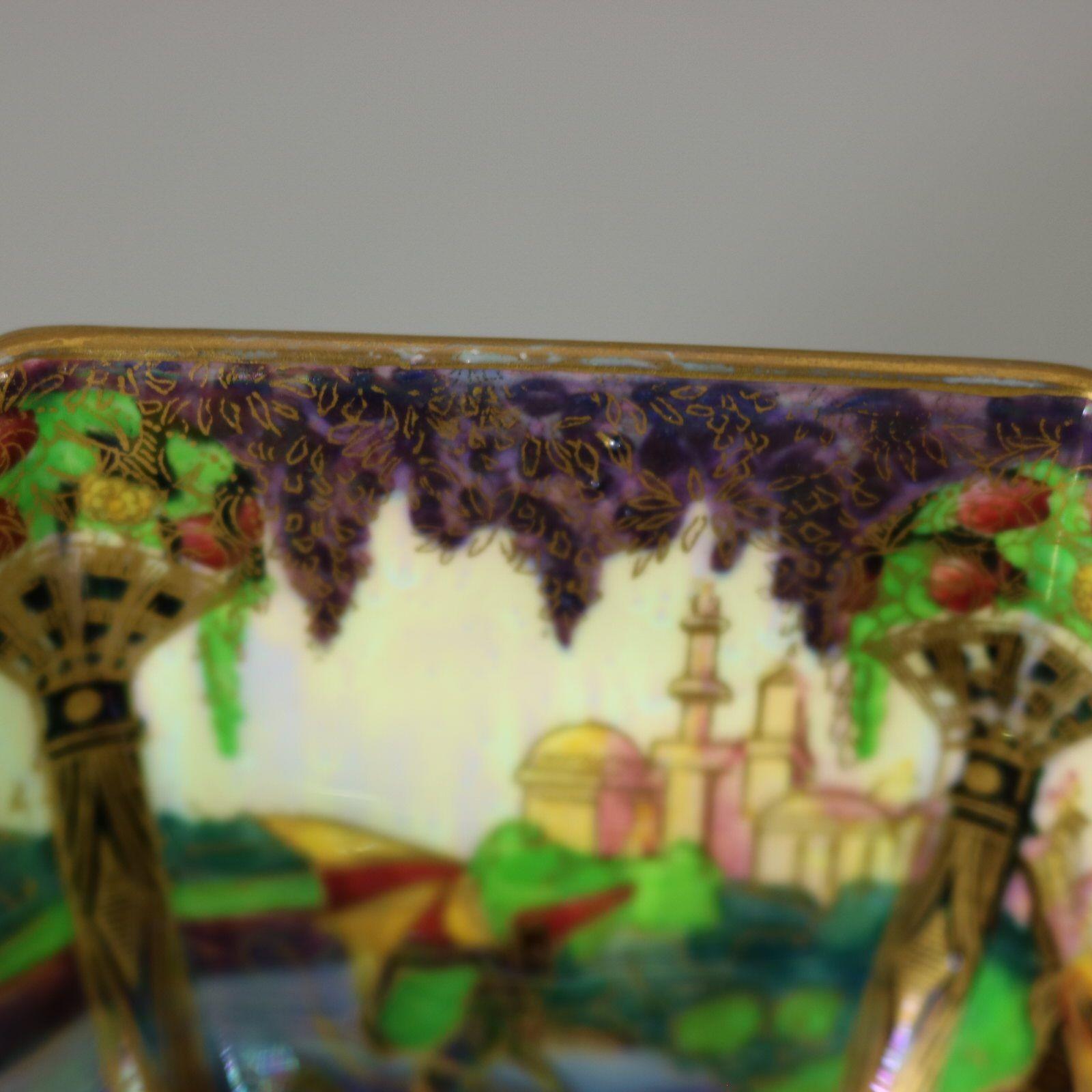 Wedgwood Fairyland Lustre 'Geisha' Octagonal Bowl For Sale 9