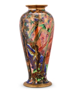 Wedgwood Fairyland Lustre Imps on a Bridge Vase
