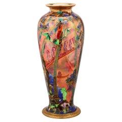 Wedgwood Fairyland Lustre Imps on a Bridge Vase
