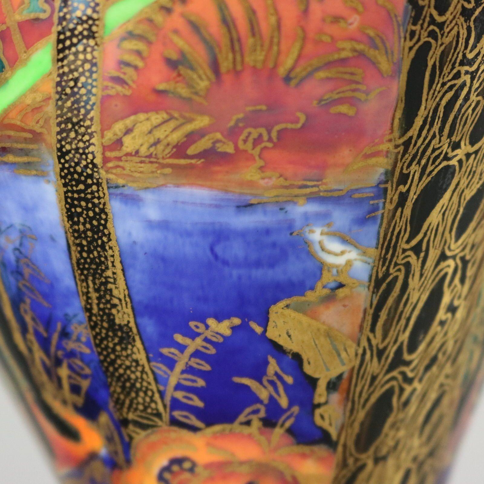 Wedgwood Fairyland Lustre Imps on Bridge Vase For Sale 9