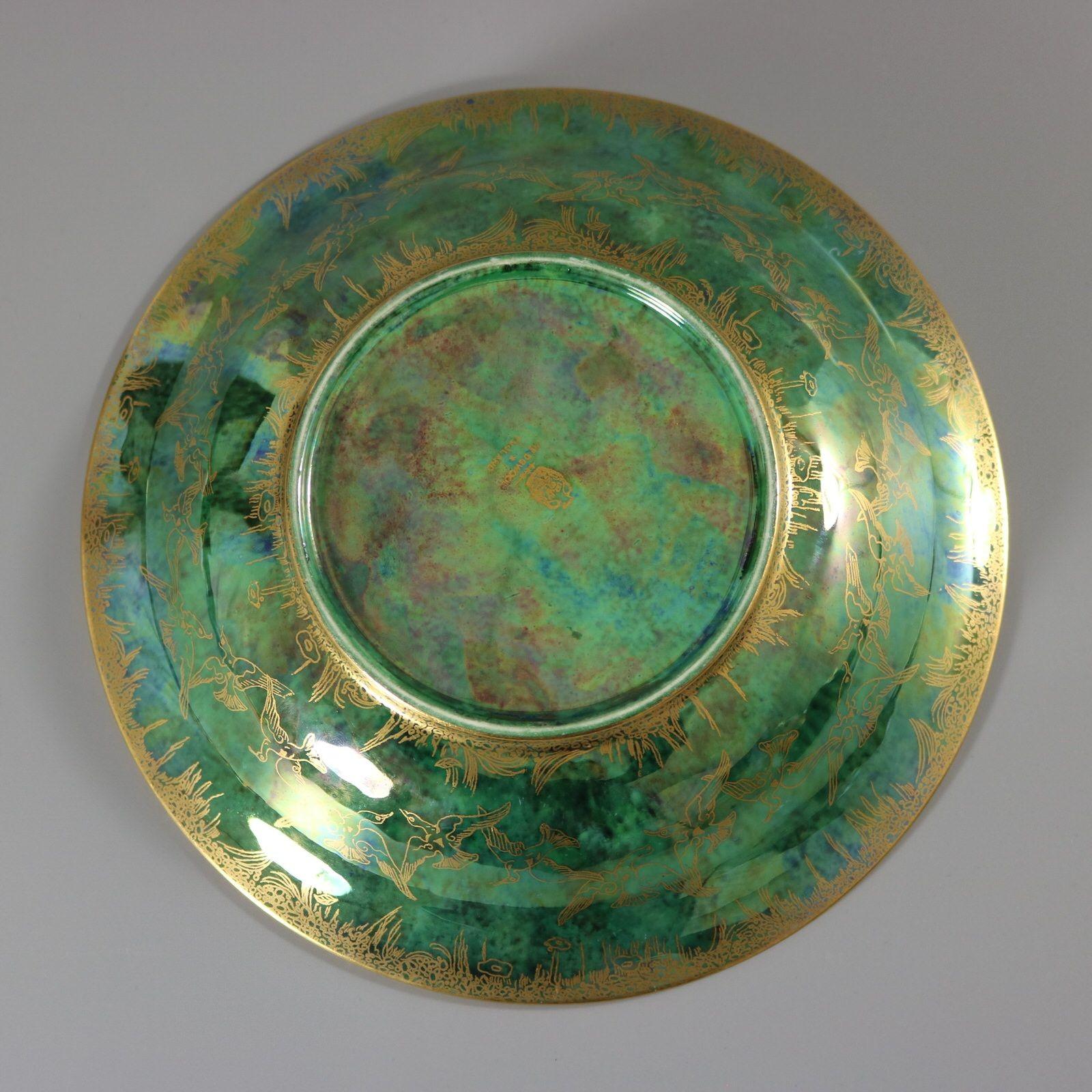 Wedgwood Fairyland Lustre Jumping Faun Lily Tray For Sale 4