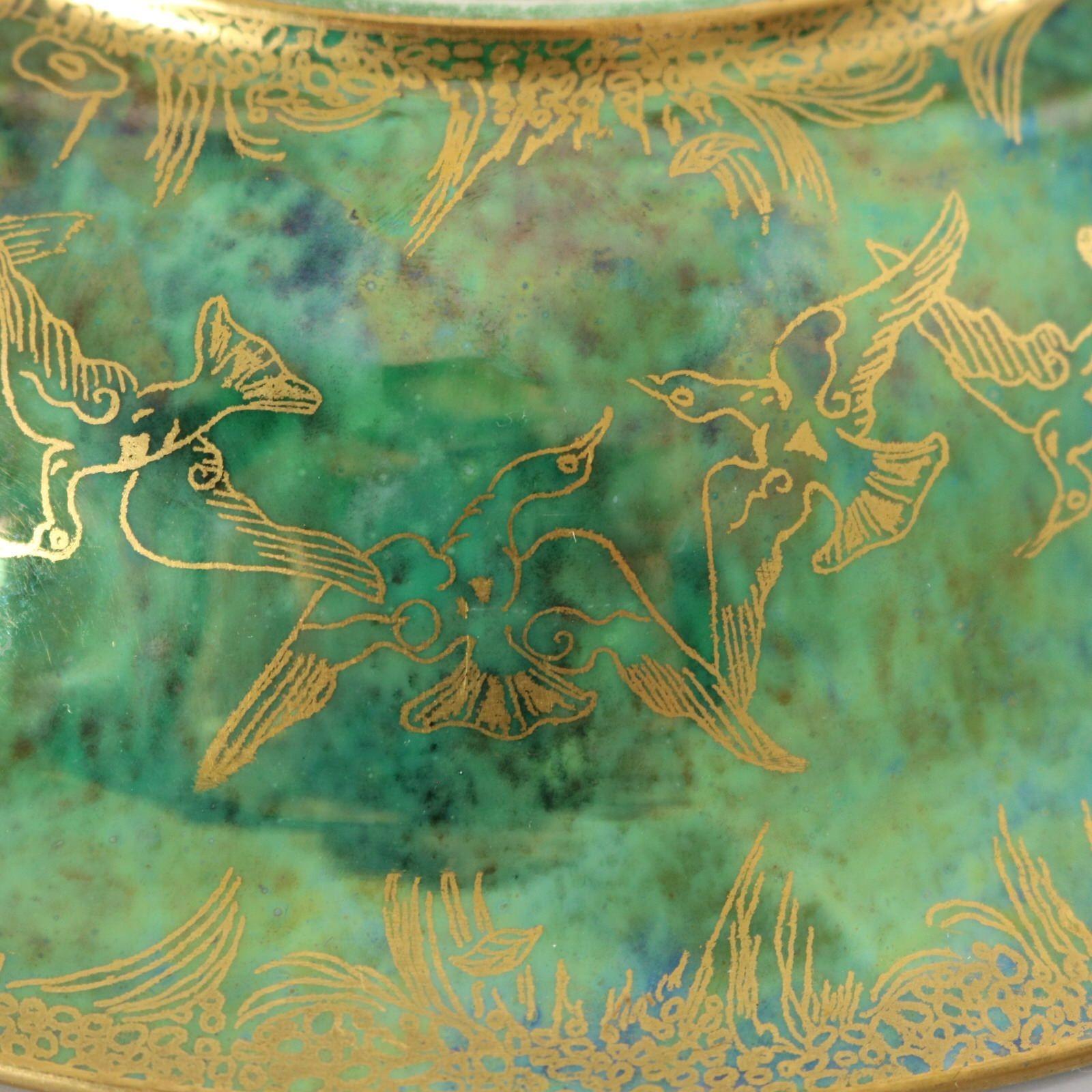 Wedgwood Fairyland Lustre Jumping Faun Lily Tray For Sale 5