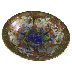 Wedgwood Fairyland Lustre Jumping Faun Lily Tray