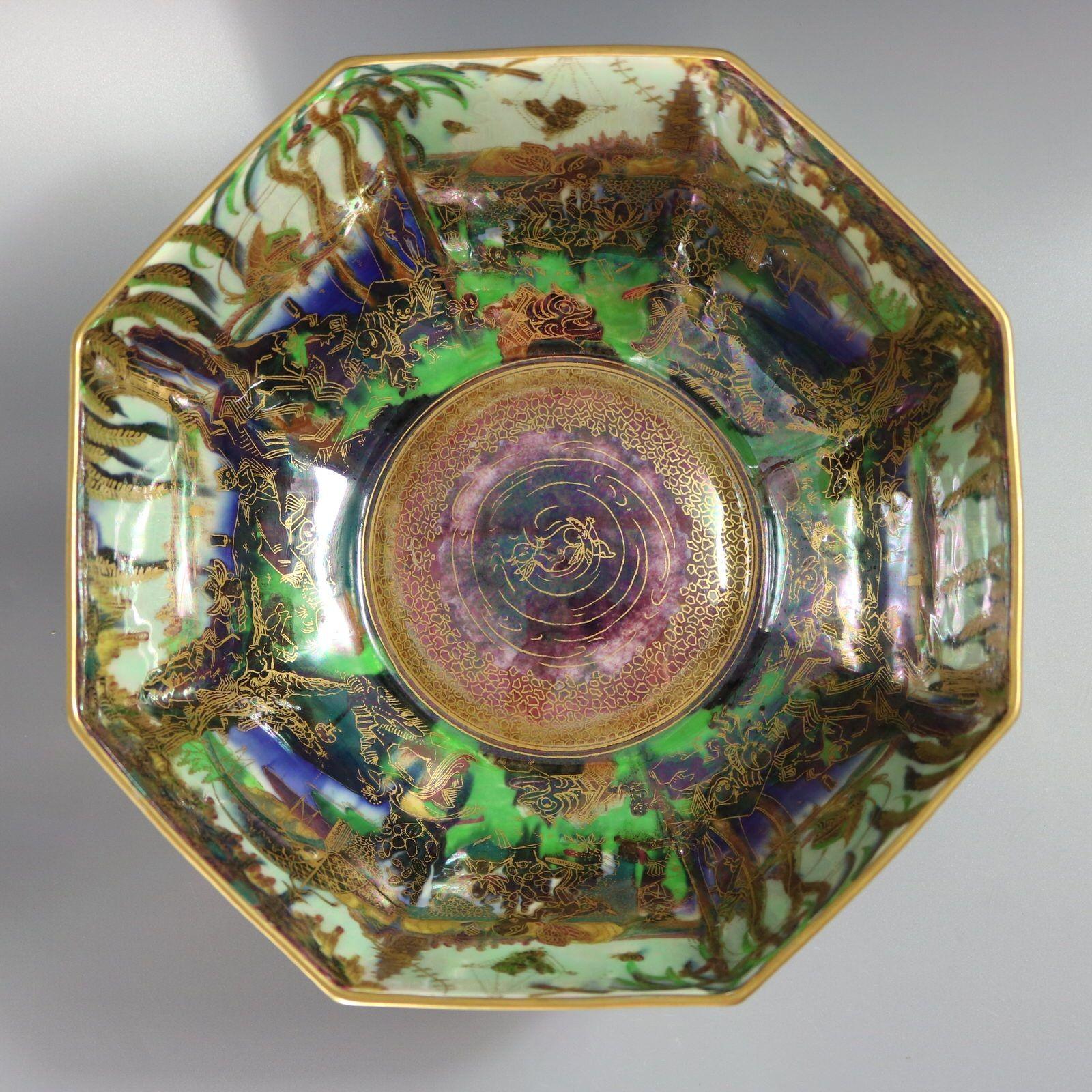 Wedgwood Fairyland Lustre Cuenco octogonal Dana en venta 5