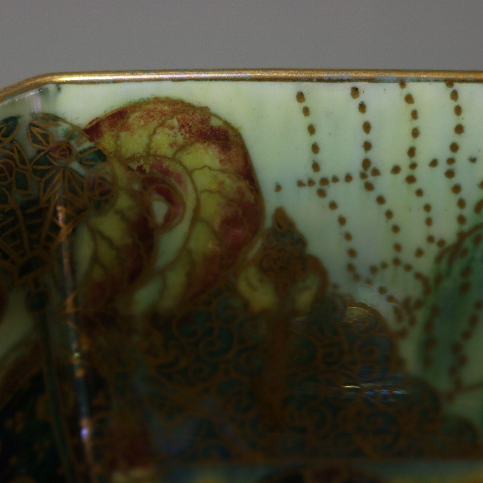 Wedgwood Fairyland Lustre Bol octogonal Dana en vente 11