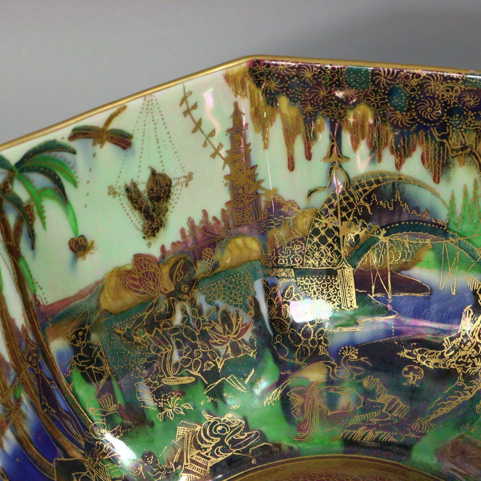 Wedgwood Fairyland Lustre Cuenco octogonal Dana en venta 12