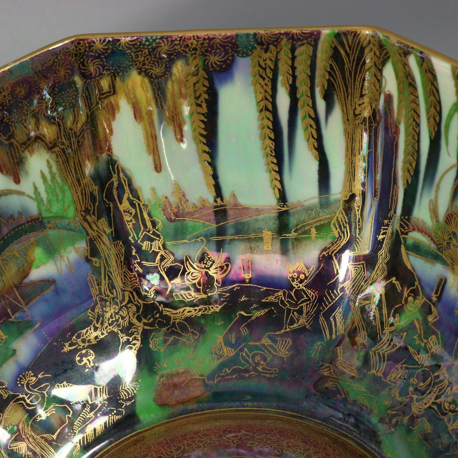 Wedgwood Fairyland Lustre Cuenco octogonal Dana en venta 13