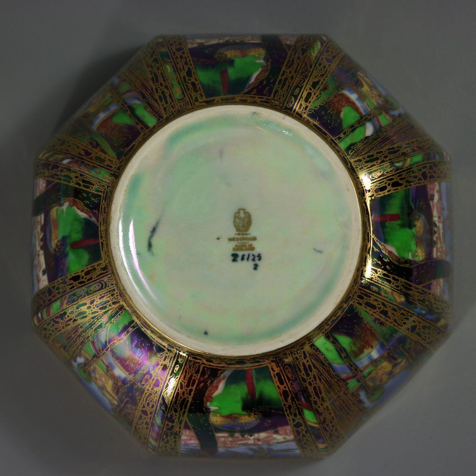 Wedgwood Fairyland Lustre Cuenco octogonal Dana en venta 14