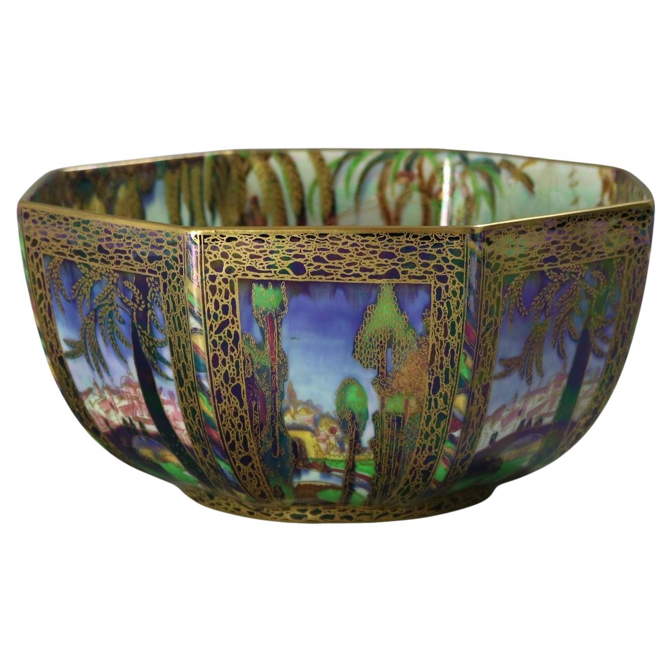 Wedgwood Fairyland Lustre Cuenco octogonal Dana