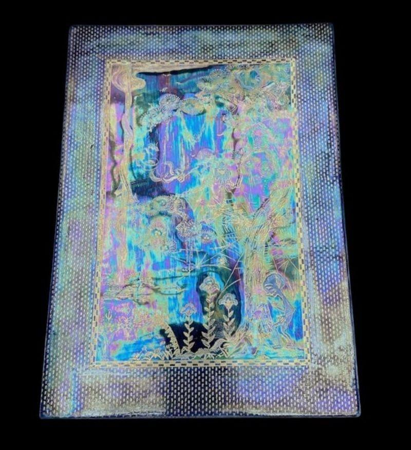 5327
Wedgwood Fairyland Lustre Plaque in the 
