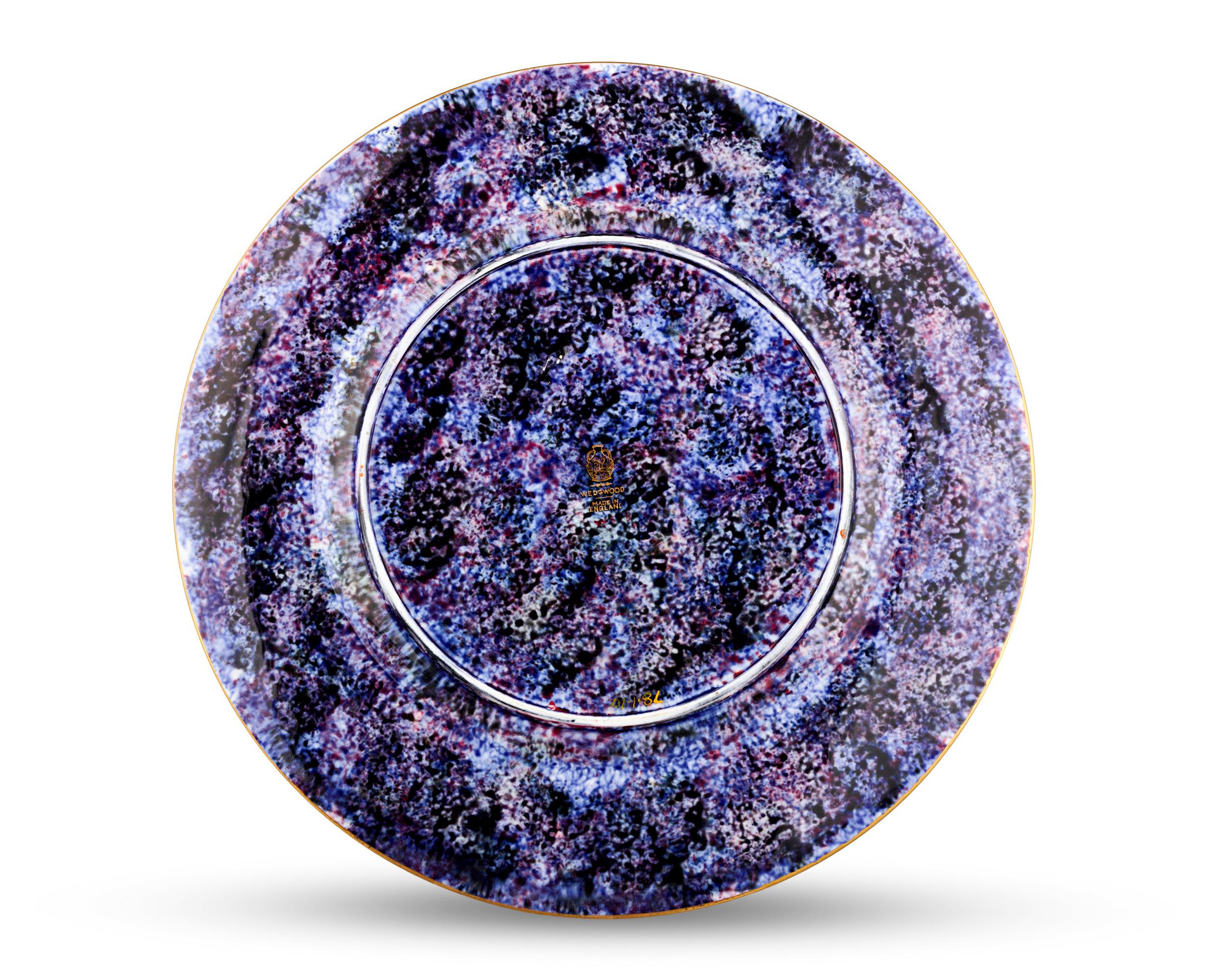 Anglais Wedgwood Fairyland Lustre Plate en vente