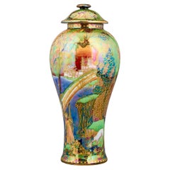 Wedgwood Fairyland Lustre Rainbow Covered Vase