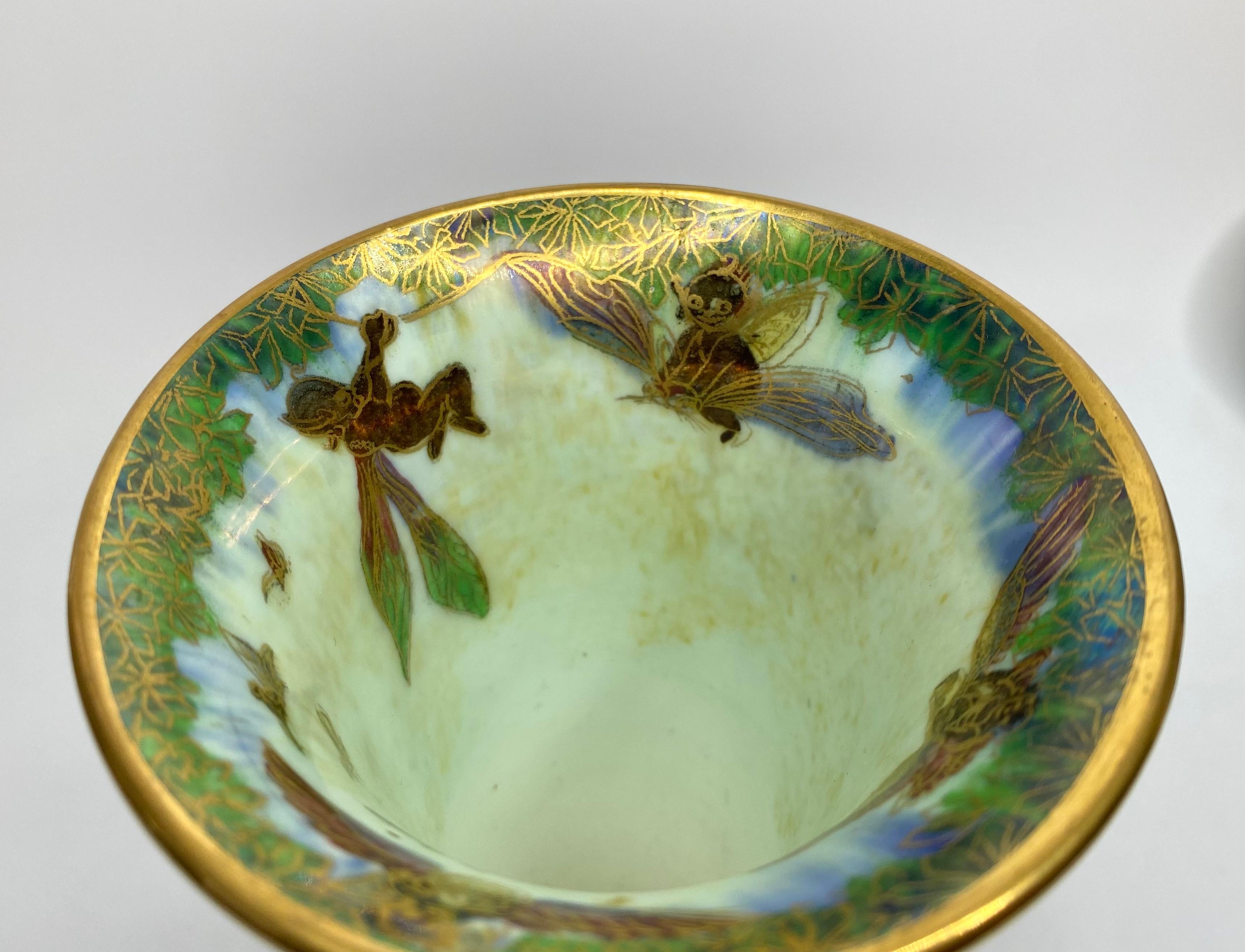 Wedgwood Fairyland Lustre Vase, ‘Butterfly Women’, circa 1925 5