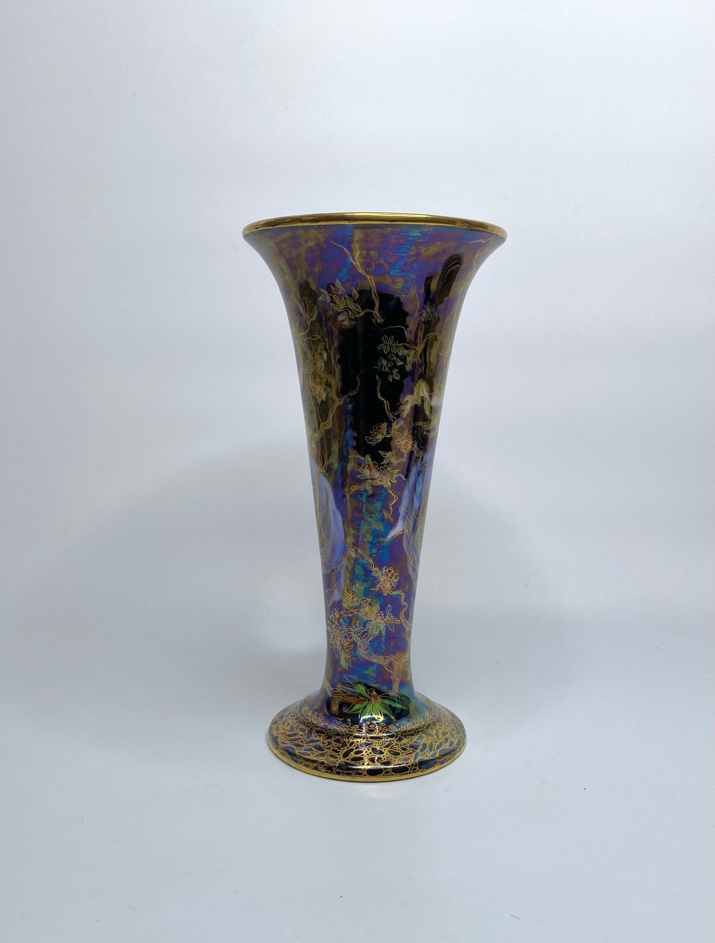 Art Nouveau Wedgwood Fairyland Lustre Vase, ‘Butterfly Women’, circa 1925
