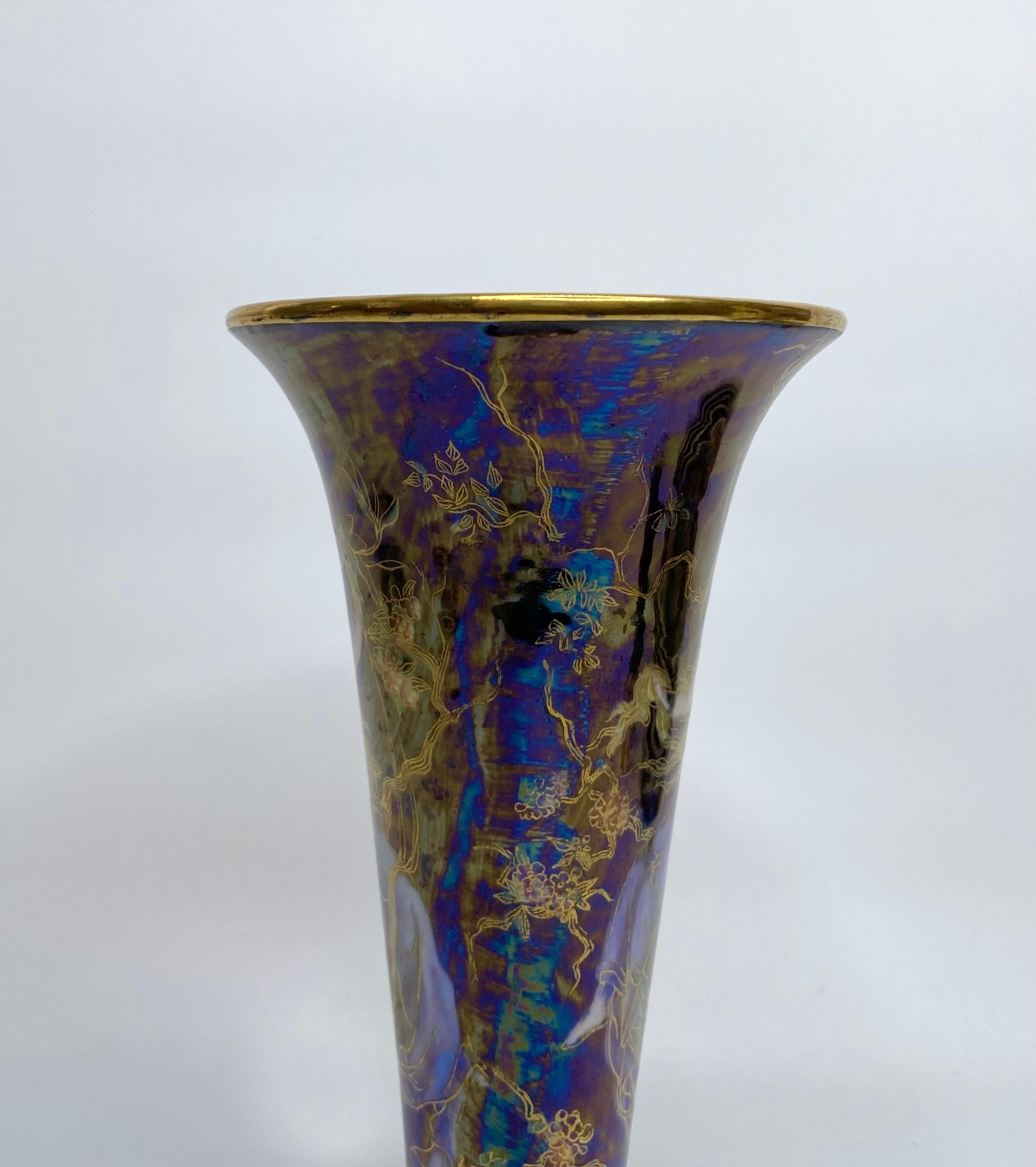 Fired Wedgwood Fairyland Lustre Vase, ‘Butterfly Women’, circa 1925
