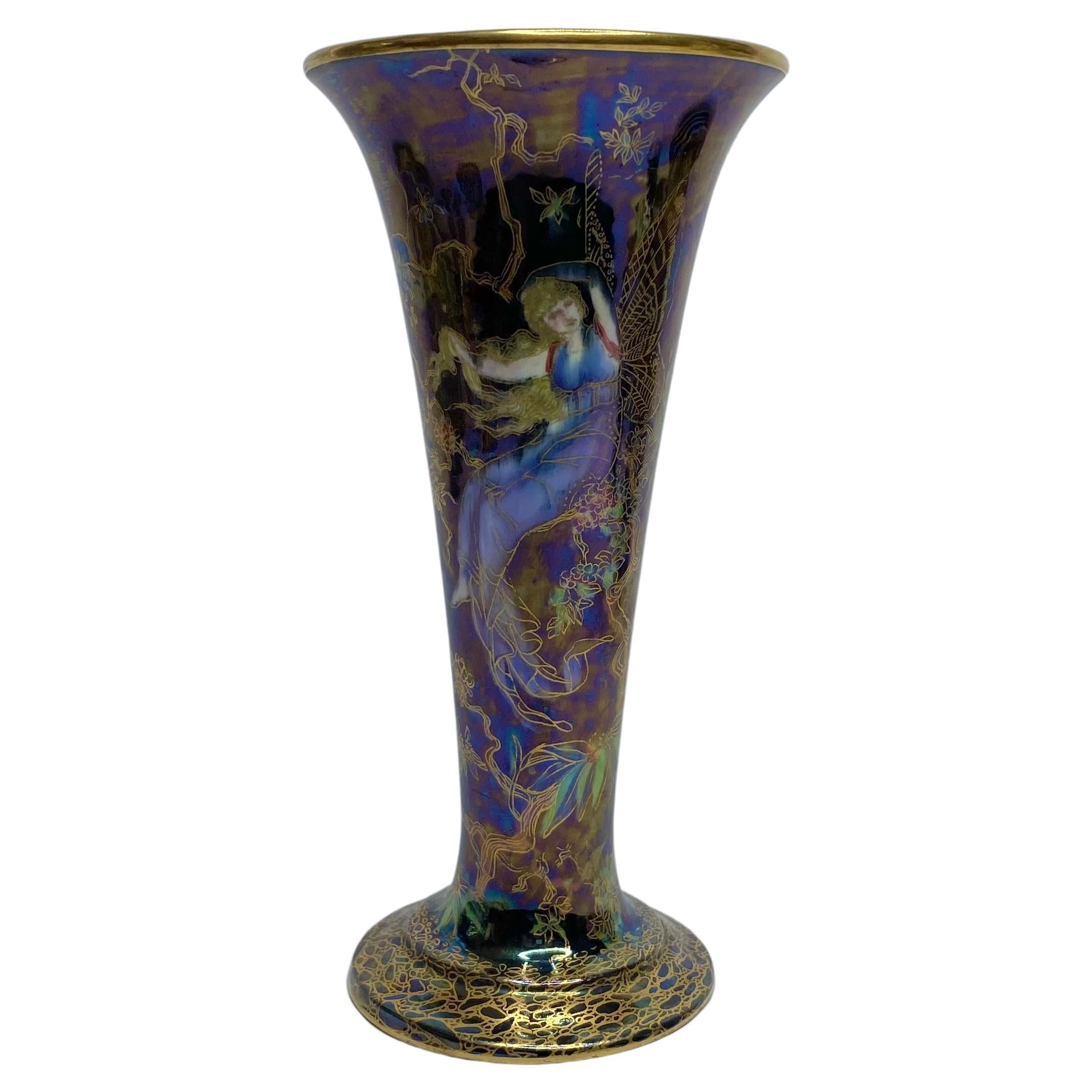 Wedgwood Fairyland Lustre Vase, ‘Butterfly Women’, circa 1925