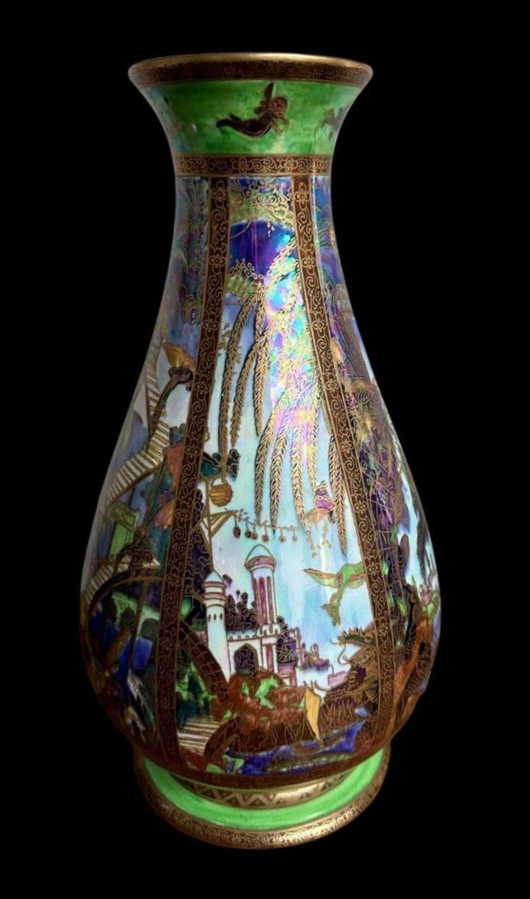 5328
Impressive Wedgwood Fairyland Lustre Vase in the 