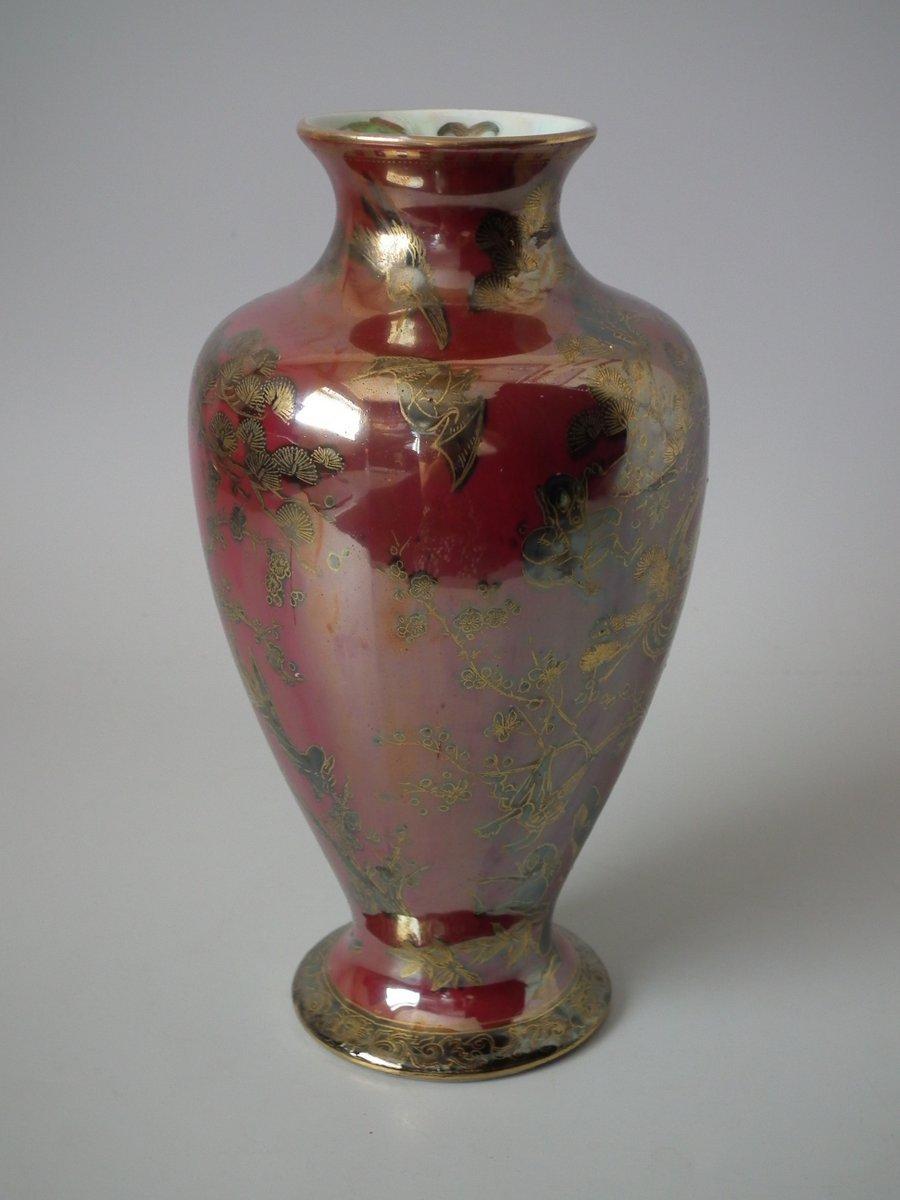Art Deco Wedgwood Fairyland Lustre Vase