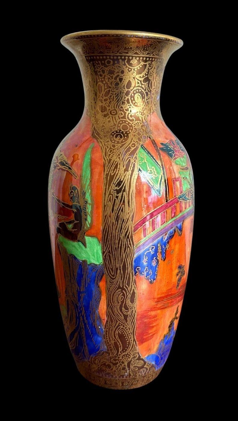 20th Century Wedgwood Fairyland Lustre Vase For Sale