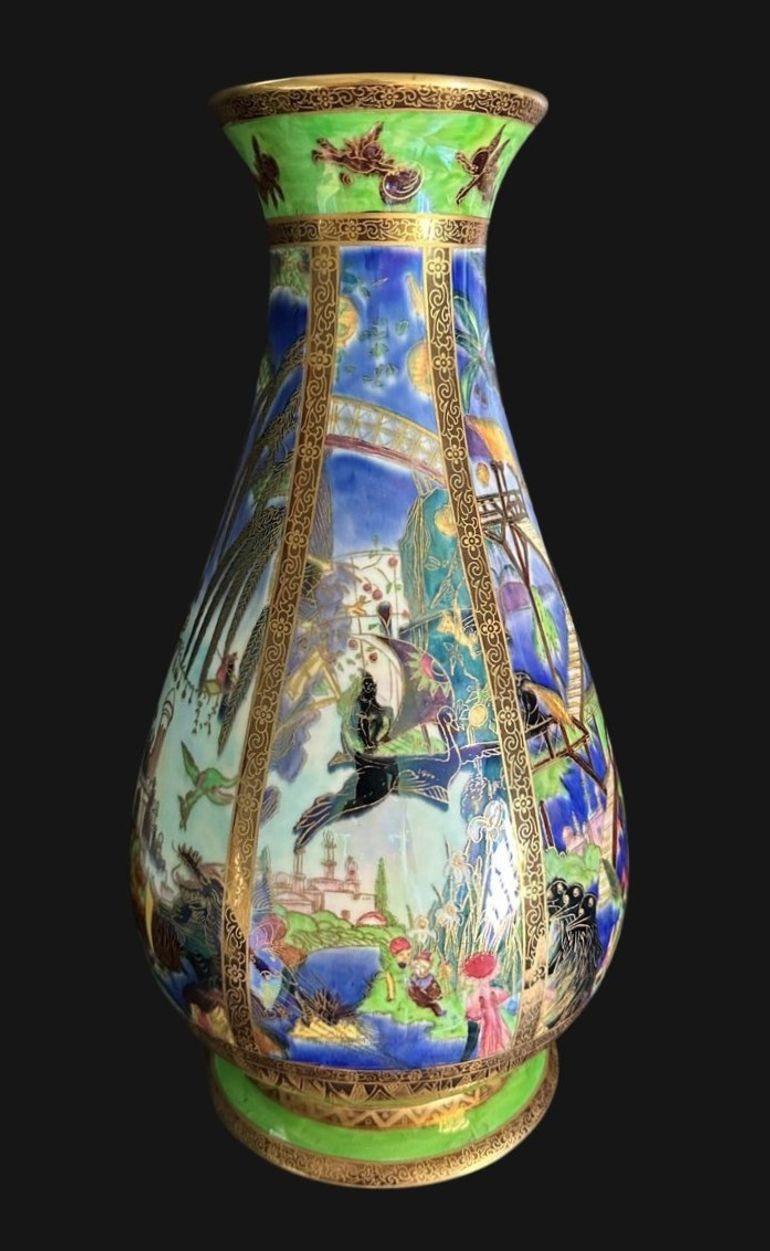 Fairyland-Lüster-Vase aus Wedgwood (Porzellan) im Angebot