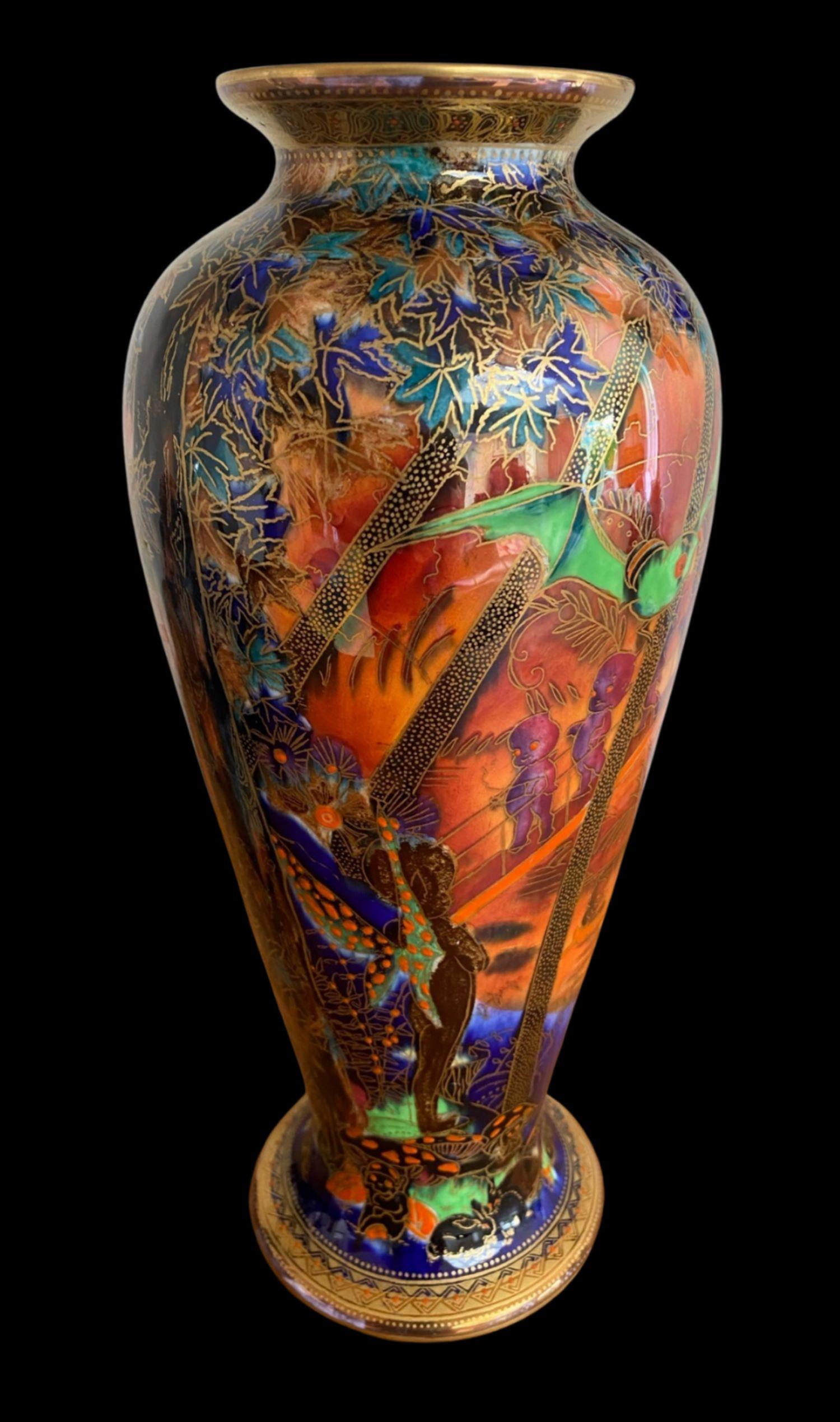 British Wedgwood Fairyland Lustre Vase For Sale