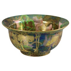 Wedgwood Fairyland Lustre Woodland Bridge K'ang Hsi Bowl