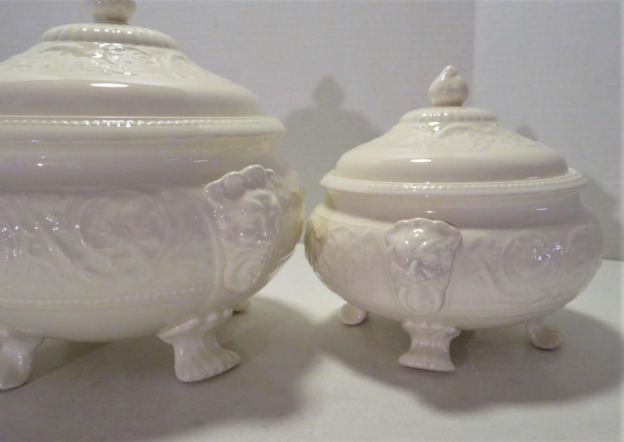 Wedgwood Vajilla de porcelana fina de hueso Patrón Patricio Inglaterra 165pcs en venta 1