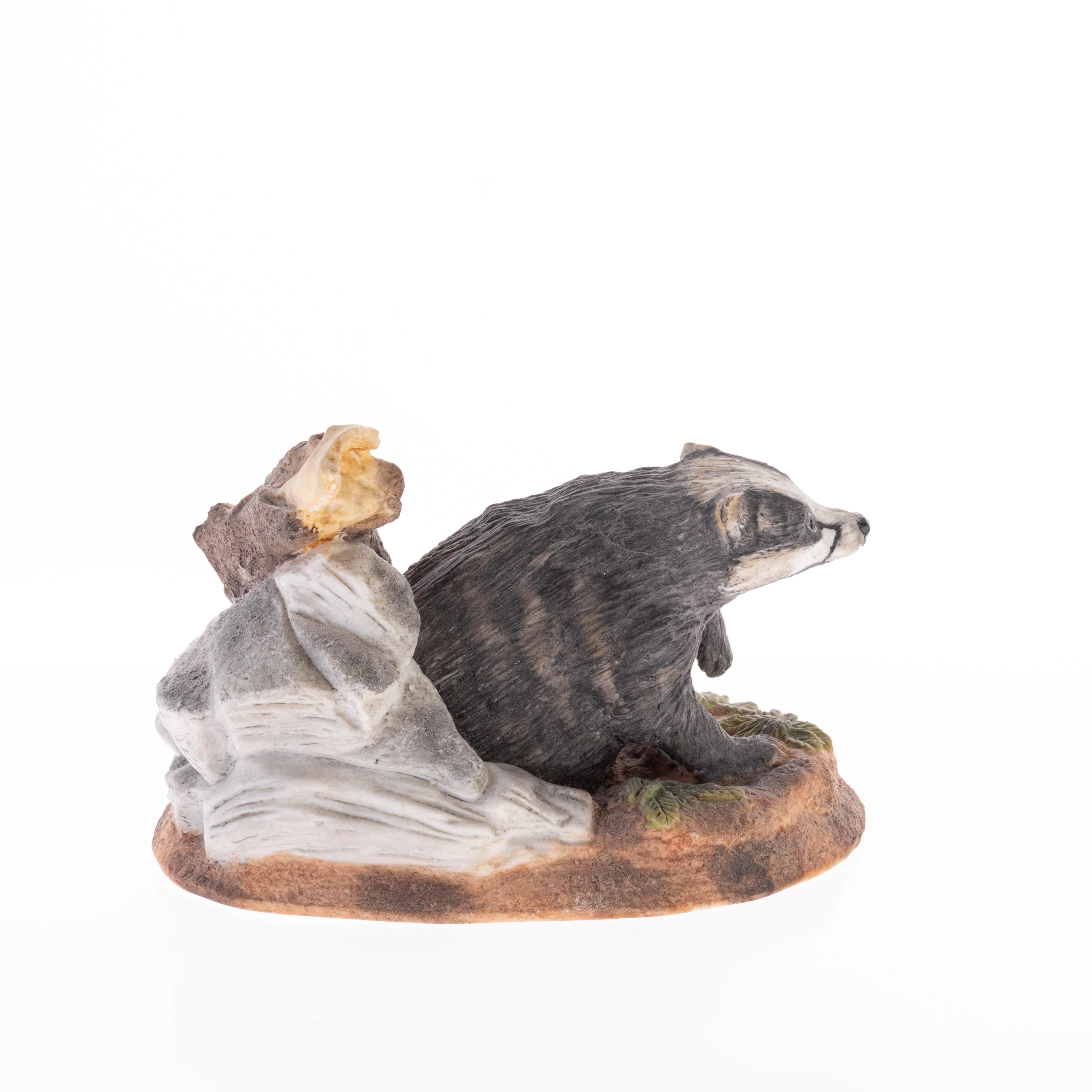 Wedgwood Fine Porcelain Badger Animalier Figure Sculpture

From a private collection

Free international shipping.