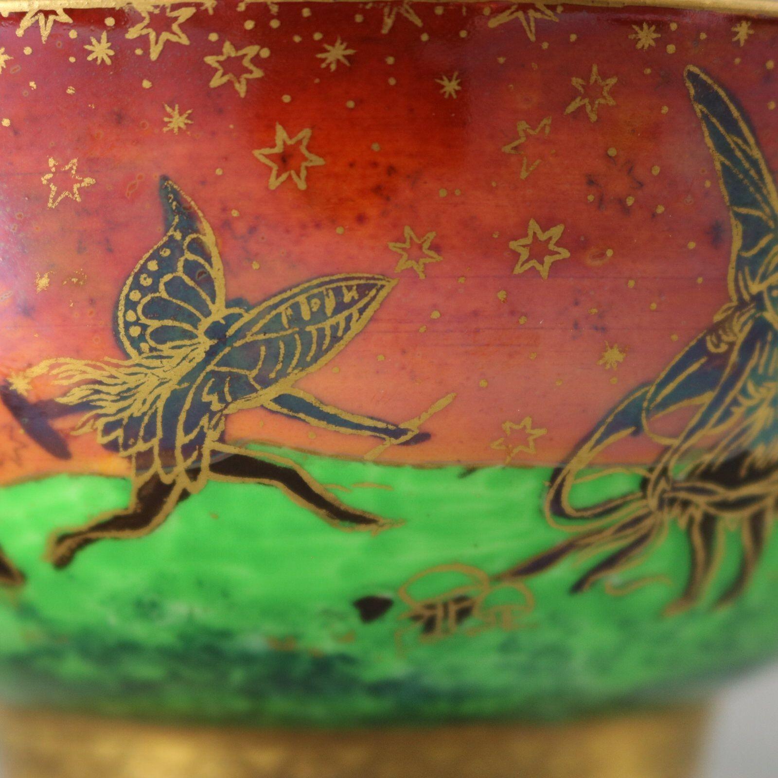 Bol impérial Wedgwood Flame Fairyland Lustre en vente 9