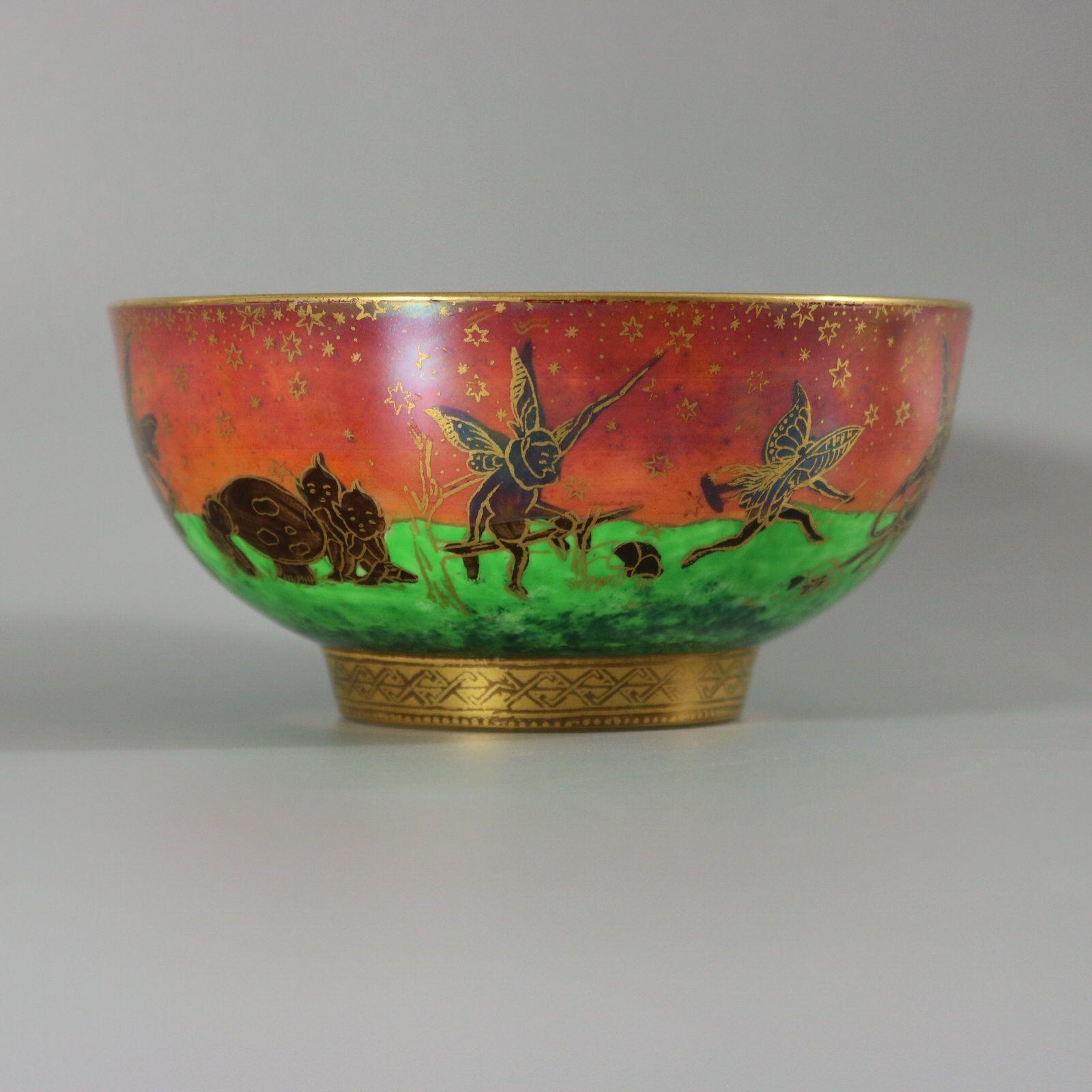 Poteries Bol impérial Wedgwood Flame Fairyland Lustre en vente