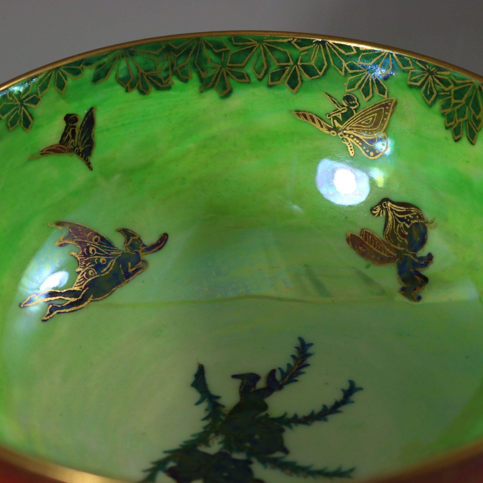 Bol impérial Wedgwood Flame Fairyland Lustre en vente 3
