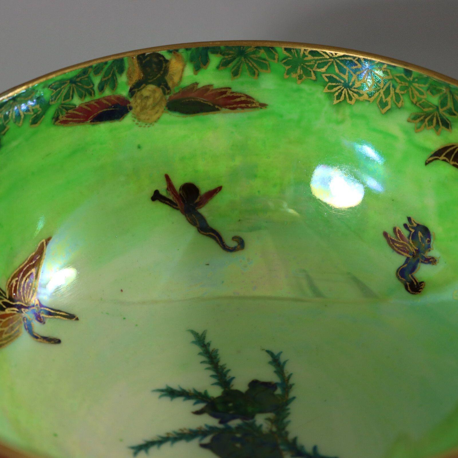 Bol impérial Wedgwood Flame Fairyland Lustre en vente 4