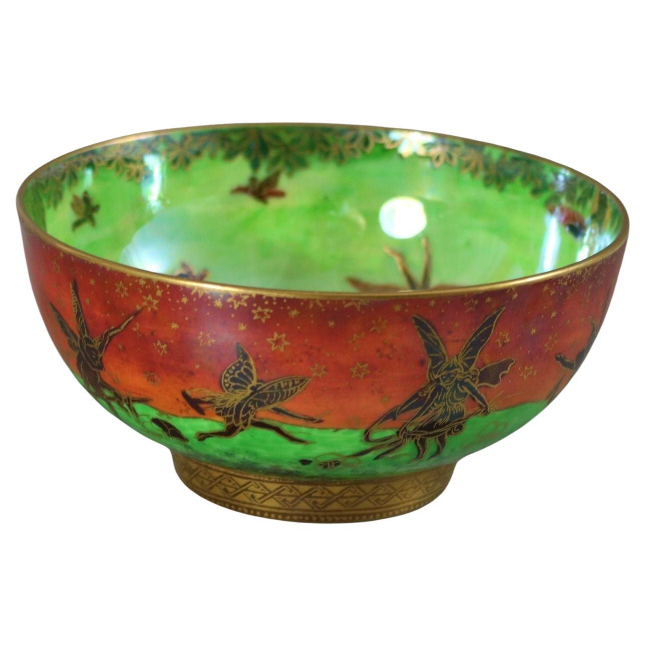 Bol impérial Wedgwood Flame Fairyland Lustre en vente