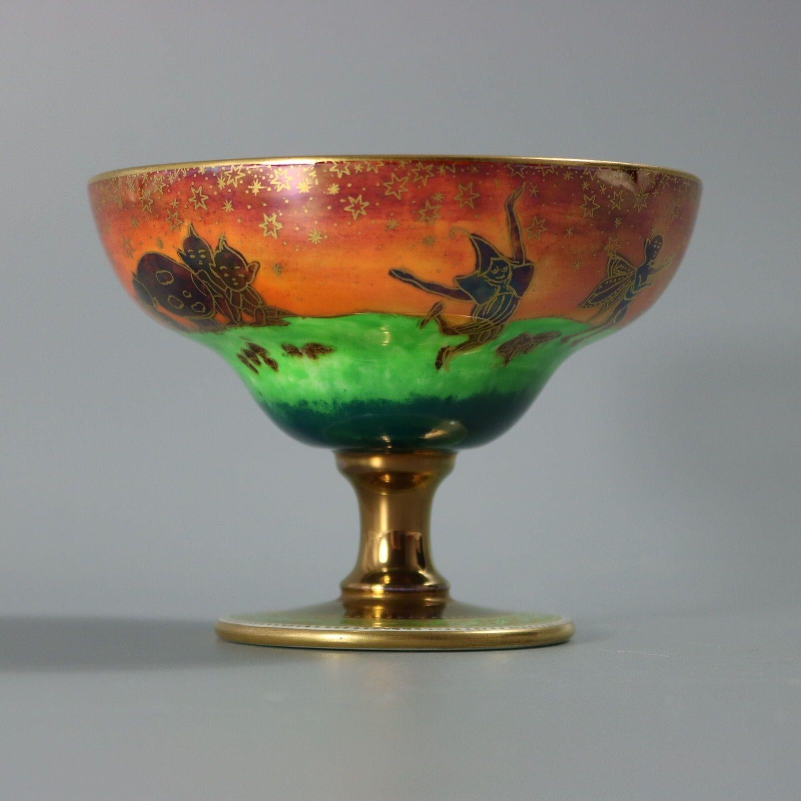 Wedgwood Flame Fairyland Lustre Melba Cup im Angebot 2