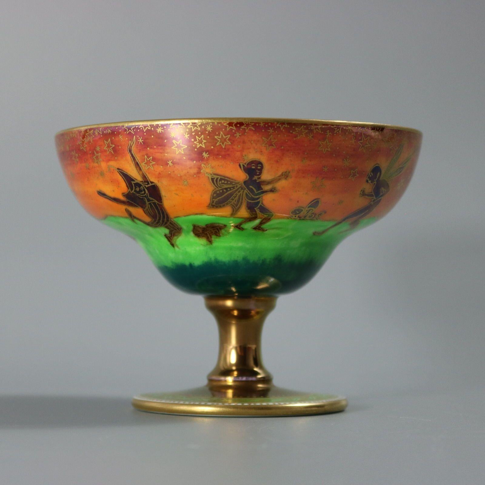 Wedgwood Flame Fairyland Lustre Melba Cup im Angebot 3