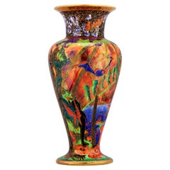 Fairyland-Lüster-Vase aus geflammtem Holz von Wedgwood