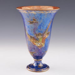 Wedgwood Hummingbird Lustre Vase, c1925
