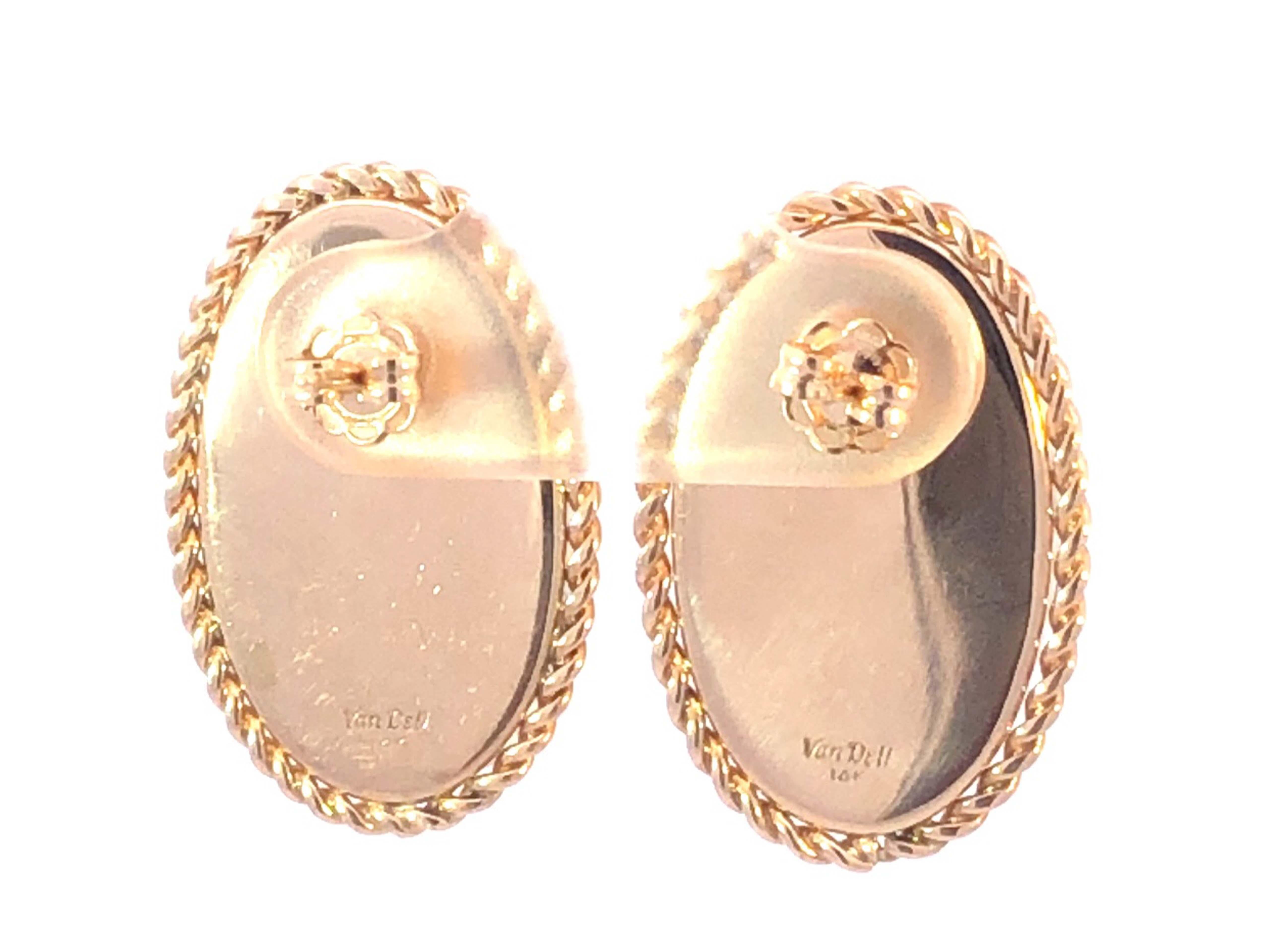 Wedgwood Jasper Wear Blue Oval Earrings & Pendant Brooch Set in 14K Yellow Gold For Sale 1