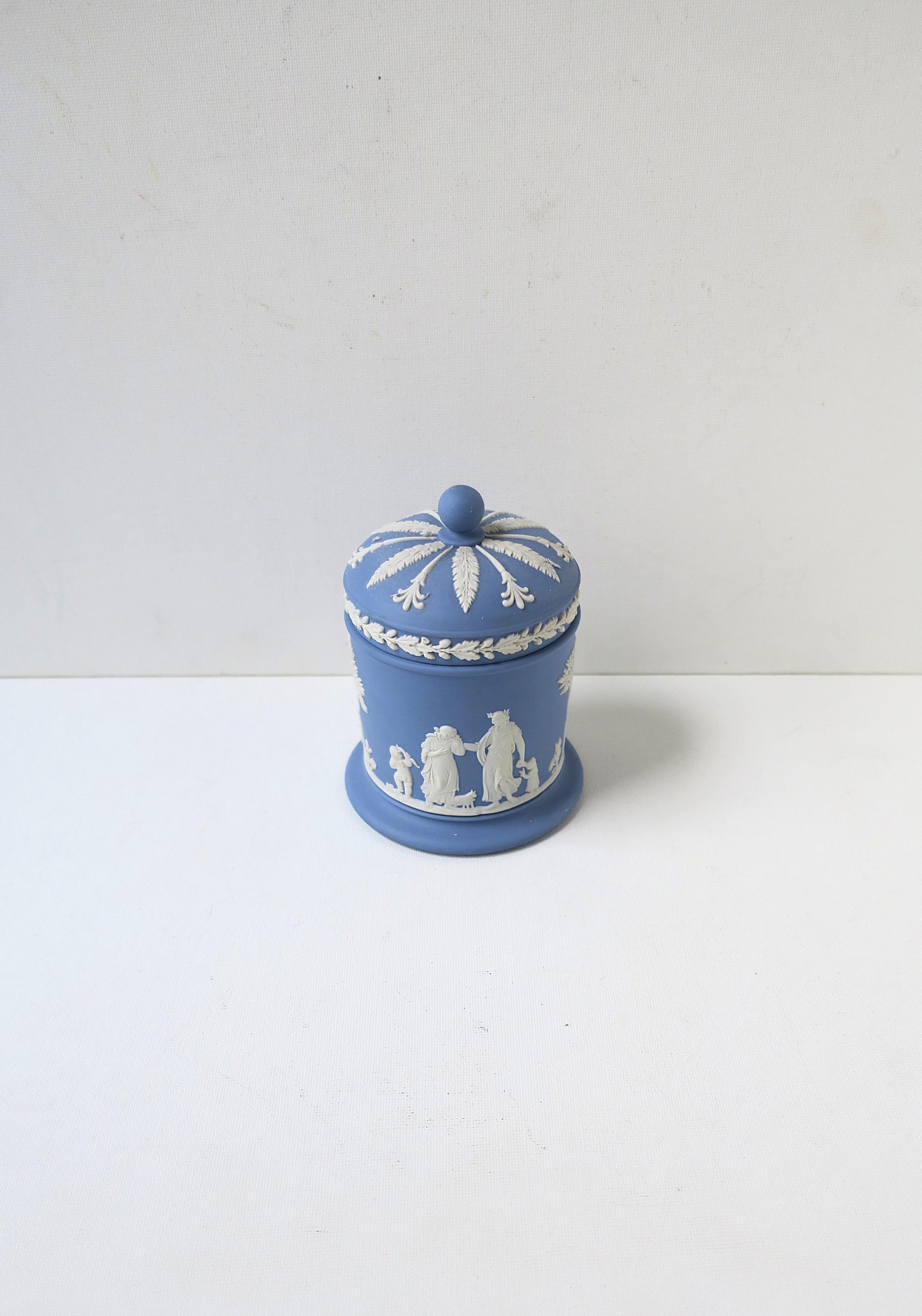 Neoclassico Scatola in diaspro di Wedgwood in stile neoclassico in vendita