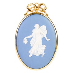 Wedgwood Jasperware Dancing Hours Portrait Plaque