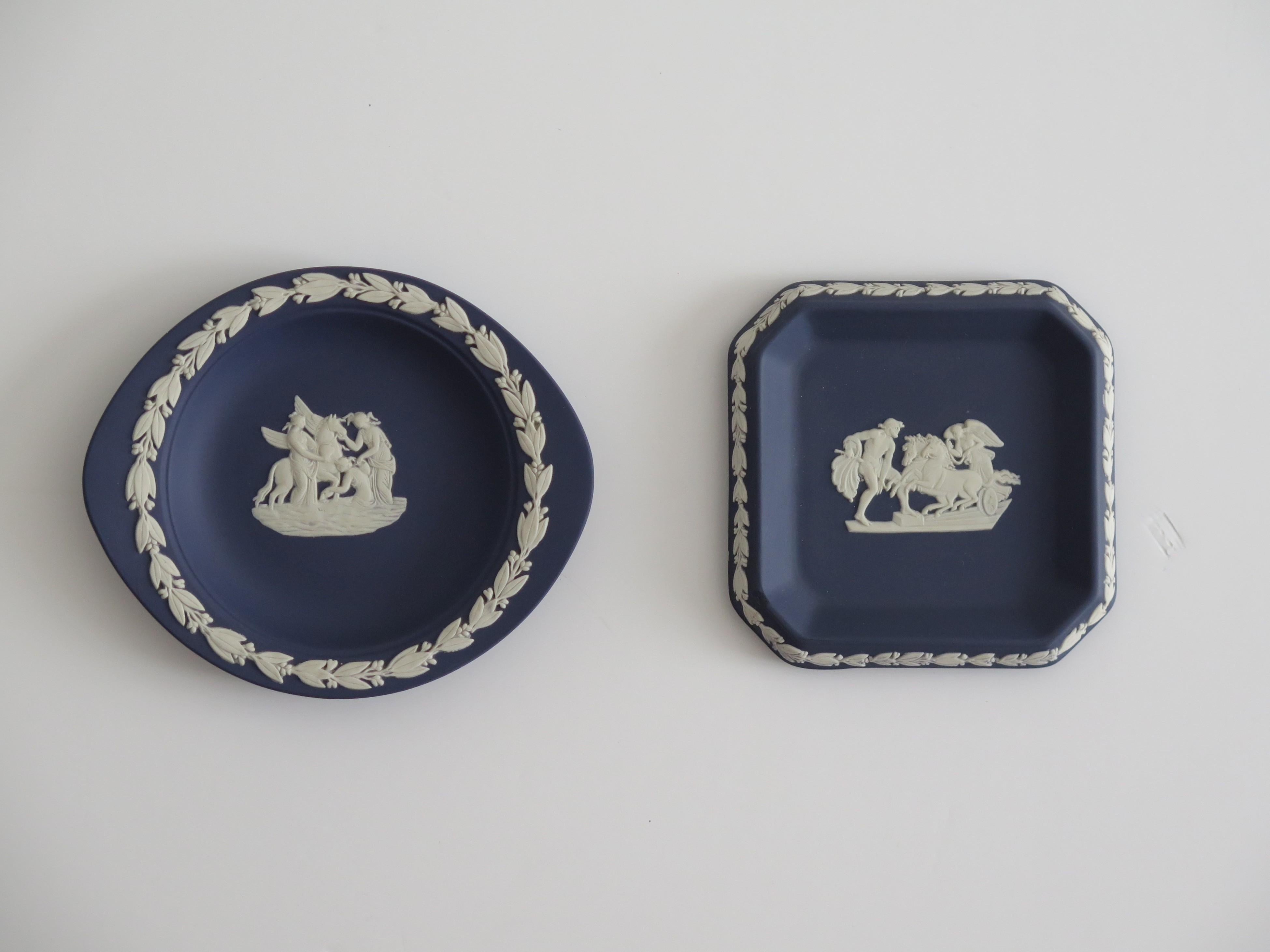 Wedgwood Jasperware Schmuckschale x TWO mit neoklassischem Design, 20. Jahrhundert (Neoklassisches Revival) im Angebot