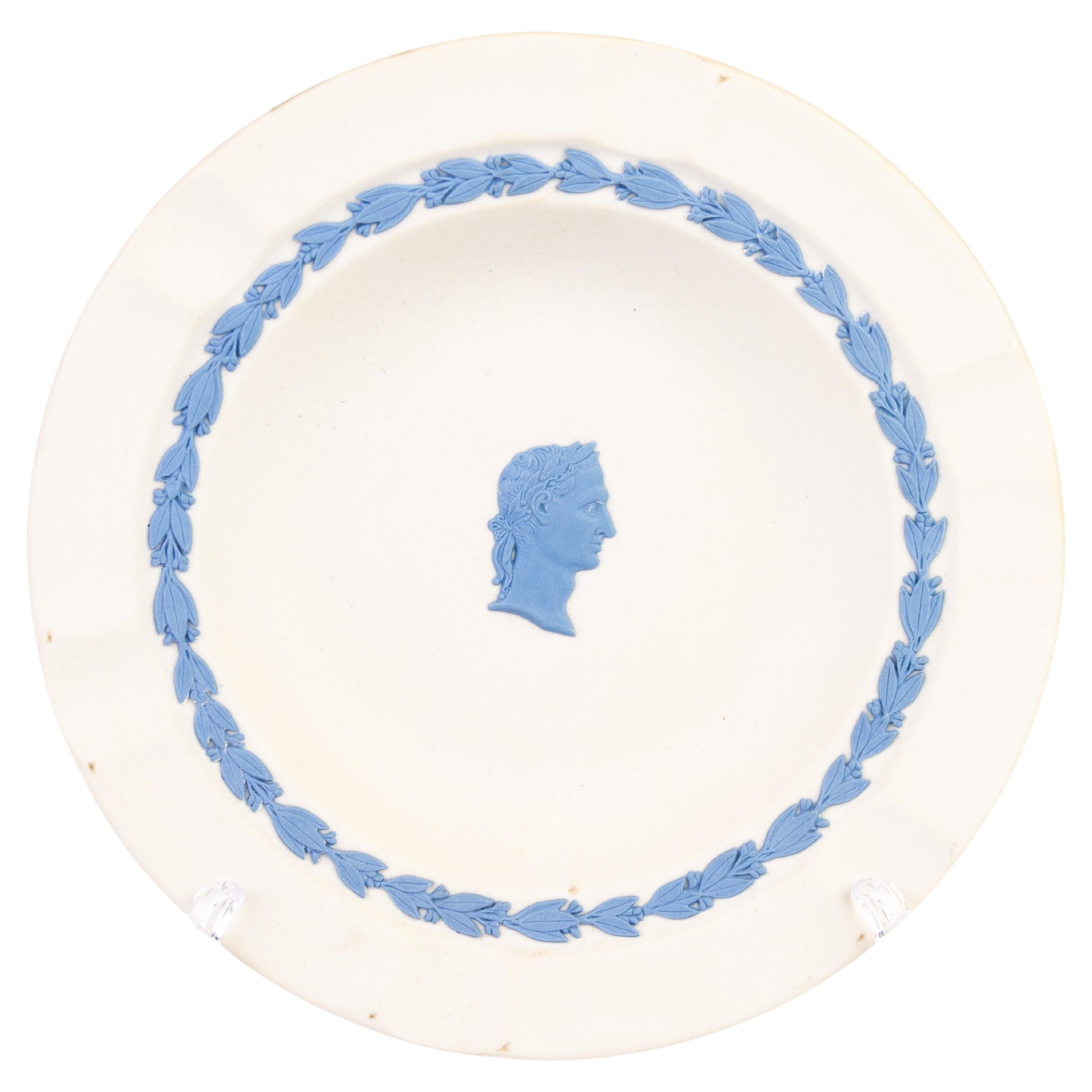 Wedgwood Jasperware Julius Caesar Portrait Dish  For Sale