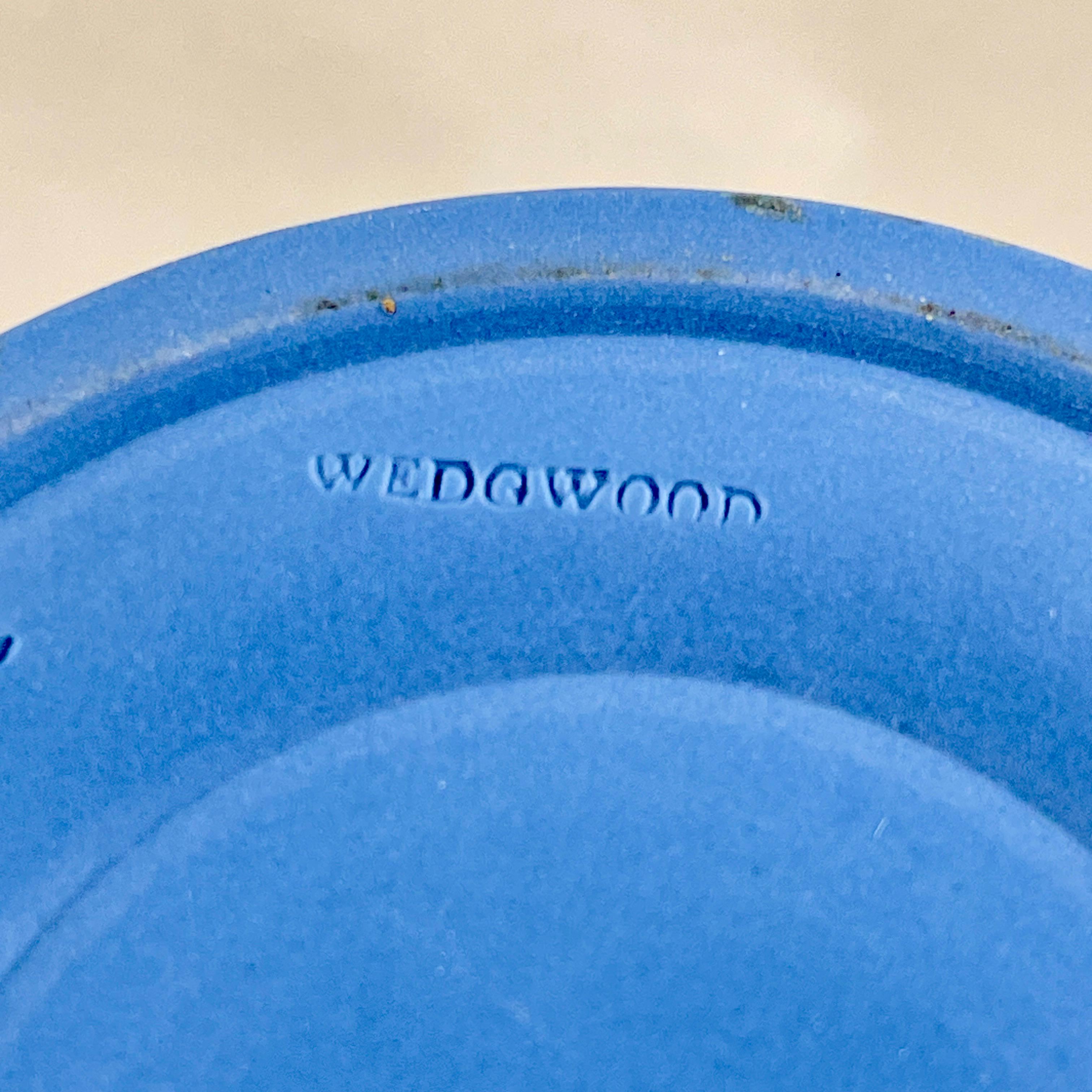 Vaso neoclassico in diaspro di Wedgwood con rana fiorita, 1968 in vendita 4
