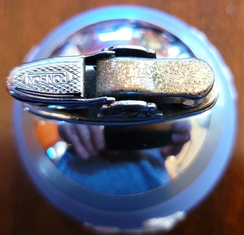 Wedgwood Jasperware Pale Blue Art Deco Ronson Desk Lighter In Good Condition In Dallas, TX