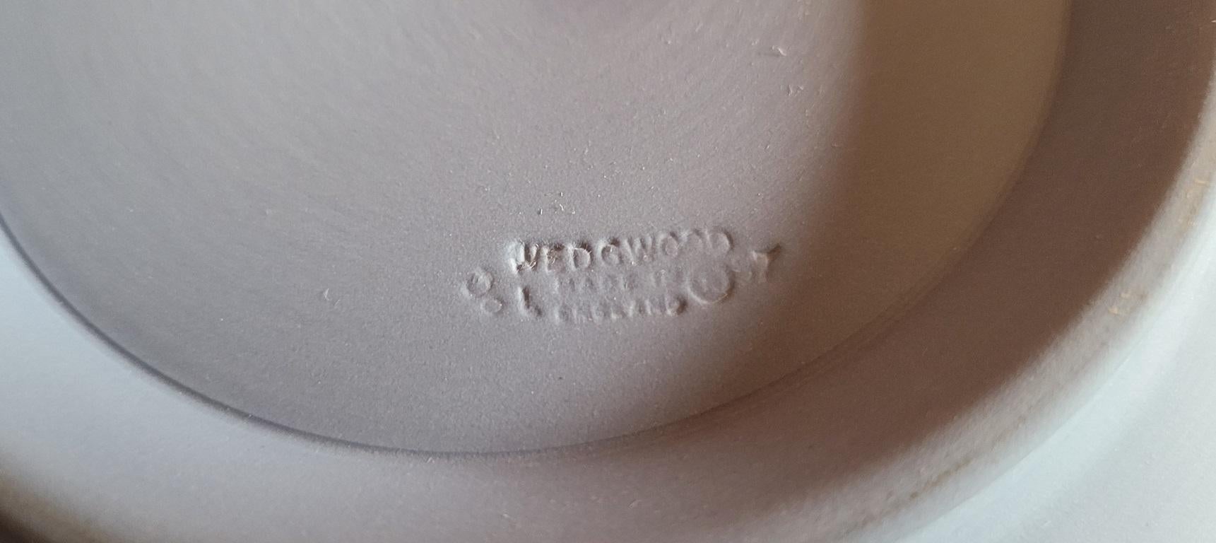 Anglais Centre de table Wedgwood Jasperware bleu pâle en vente